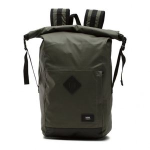 Free sample Vintage Laptop Roll-Top <b>Backpack</b> with <b>Water</b>-<b>Resistant</b> Travel Bags/College Bag for Men Outdoor - Product Image 4