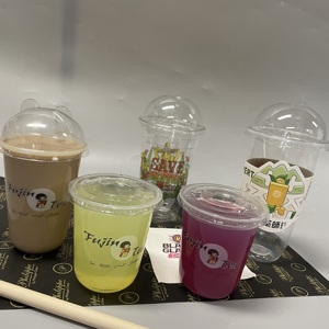 Bouteille en plastique gobelet propre marque <span class=keywords><strong>bon</strong></span> prix surface avec logo personnalisé <span class=keywords><strong>réduction</strong></span> gobelet en plastique en forme <span class=keywords><strong>de</strong></span> U - Product Image 2