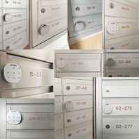 Serrure Intelligente RFID Invisible pour Meubles et Armoires, Verrou Électronique Sans Contact pour Armoire, Verrou WIFI