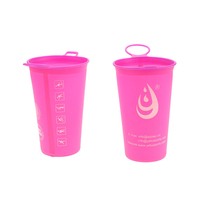 Gobelet Pliable et Réutilisable Personnalisé en Plastique Souple Écologique CE / EU LFGB