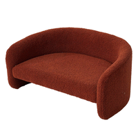 Canapé-lit pour animaux de compagnie en velours de bois écologique, réversible, double face, design protecteur, utilisation domestique, taille personnalisable, forme semi-circulaire