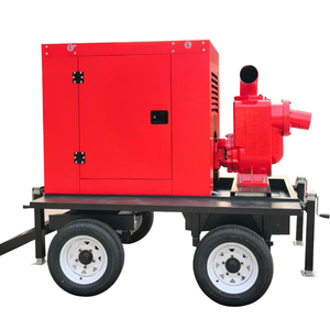 Pompe à eau auto-amorçante 300 m³/h, centrifuge multi-étages à flux mixte, pour drainage et lutte contre les inondations, modèle 006 double usage - Product Image 4