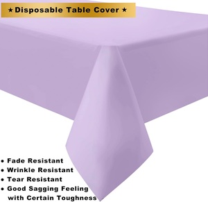 Nonwoven Tablecloth <b>Roll</b> Table Cloth in 100% PP Nonwoven Fabric Disposable Tablecloth <b>Roll</b> Restaurant Table Covers - Product Image 2