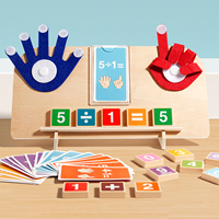 Nouveauté 2026 : Jeu d'apprentissage des chiffres Montessori en bois pour bébés, abaque éducatif, outils pédagogiques, jouets cadeaux pour garçons et filles
