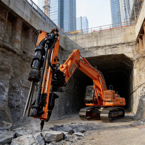 Accesorio <span class=keywords><strong>Universal</strong></span> Integrado para Partir Rocas Hidráulicamente, Compatible con Múltiples Modelos de Excavadoras Hidráulicas - Product Image 1