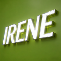 Enseigne lumineuse LED acrylique à éclairage frontal pour devantures de magasins, bureaux, mariages, écoles, centres commerciaux et bâtiments – Couleurs personnalisables, prix d'usine
