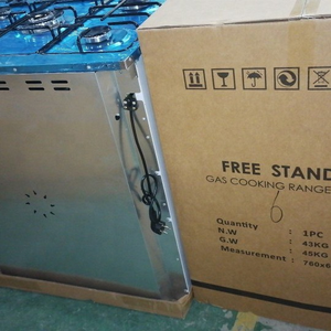 เตาอบแก๊สสแตนเลส <span class=keywords><strong>M</strong></span> 5 หัวเตา พร้อมเตาอบแบบต่อเนื่องสำหรับใช้ในครัวเรือน - Product Image 4