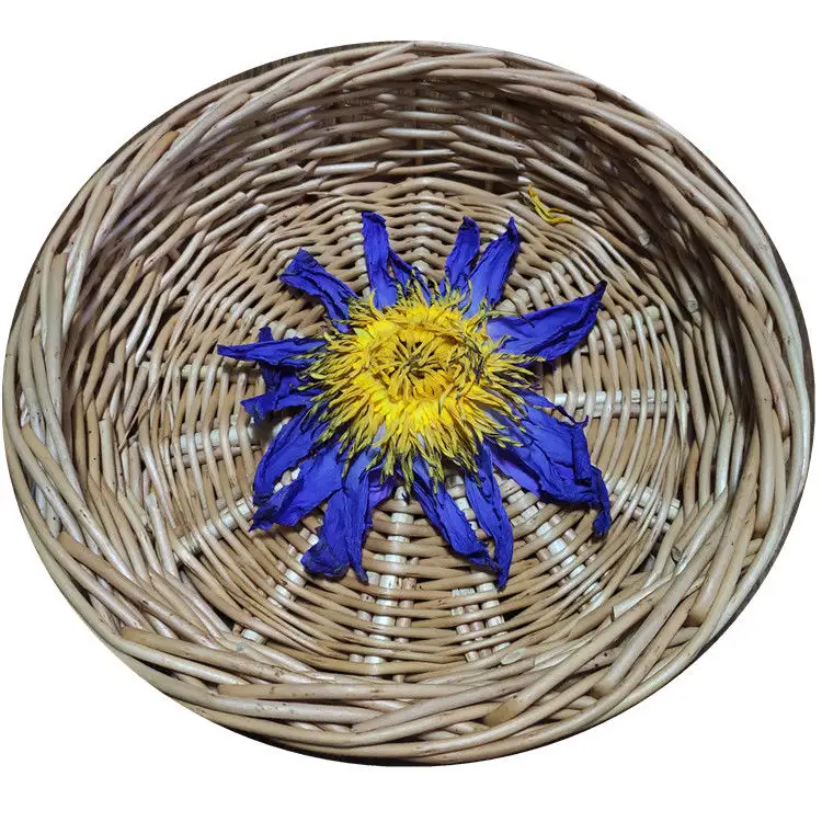 100% fiore di loto blu essiccato tè blu fiore di loto viola loto blu essiccato