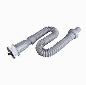Tubo de desagüe flexible integrado para lavabo, manguera de drenaje para instalación de lavabo de baño - Product Image 1