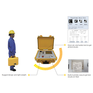 Probador de Transformadores Trifásicos STRT-100 True 3-Phase TTR con Precisión de 0.1% en la Relación de Fases - Product Image 1