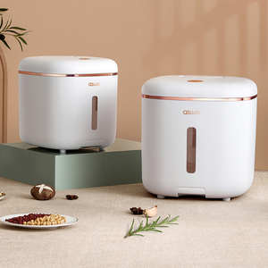 Contenedor de Arroz Sellado para el Hogar, a Prueba de Humedad e Insectos, Dispensador de Arroz de Plástico - Product Image 1