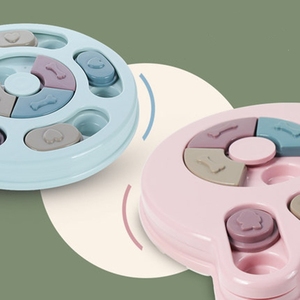 ชามอาหารสุนัขแบบหมุนได้ ช่วยให้สุนัขกินช้าลง ของเล่นพัฒนาสมองสำหรับสุนัข - Product Image 1