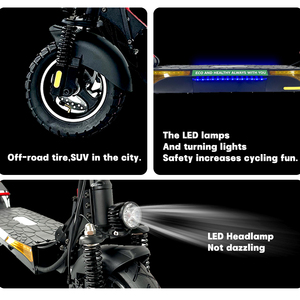 Fast Shipping L12 Foldable Electric Scooter 48V 13Ah 10 Inch Tire Adults Electric Scooter in USA EU UK Warehouse Stock - Product Image 5