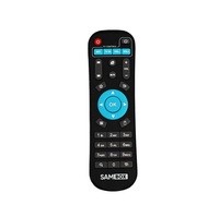 Télécommande d'apprentissage personnalisée en gros SAMBOX SB-33 KM22 4K 2Go 16Go SAMSAT Hostrong pour boîtier TV LED LCD Smart HD