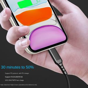 Cavo di Ricarica Rapida Certificato MFi per <span class=keywords><strong>Apple</strong></span> PD18w/27w/30w Tipo-C USB per Caricatori 14/<span class=keywords><strong>13</strong></span>/12/11 - Product Image 2