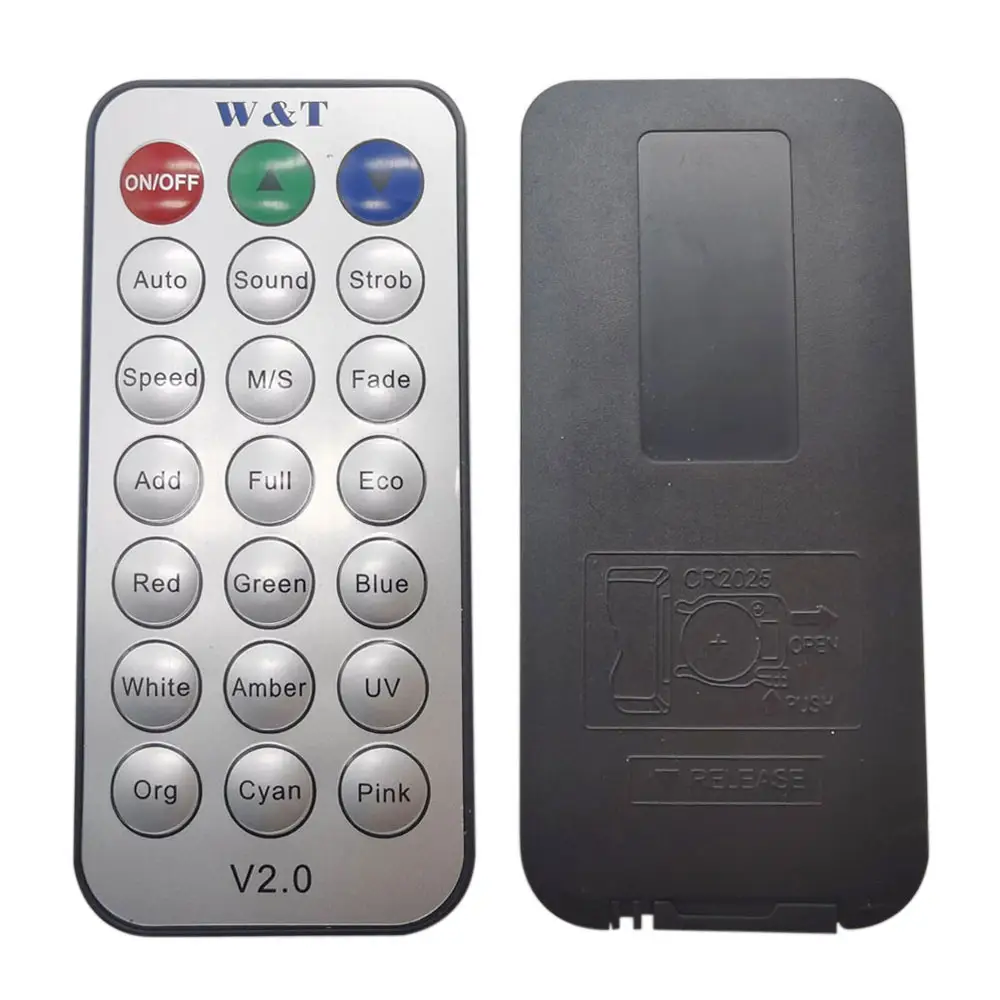 Max 21 clés télécommande IR Portable Ultra-mince pour ventilateur MP3/Audio de voiture/lecteur de musique DVD/Home cinéma