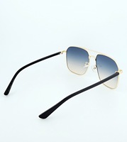 Nouveau produit Logo personnalisé monture en métal lunettes de soleil avec protection UV prix compétitif pour hommes femmes