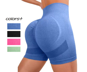 Pantalon <span class=keywords><strong>double</strong></span> Push up à séchage rapide Femmes Gym Fitness Wear Yoga Shorts Sportswear Workout Clothes Yoga Pants Scrunch Butt Tights - Product Image 1