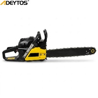 Tronçonneuse à perche à essence ADEYTOS personnalisée 52CC 5200 professionnelle 2.2kw avec moteur sans balais, pour usage industriel et bricolage, garantie 1 an, ODM OEM