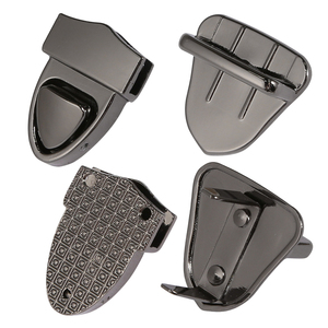 Cerraduras de prensa de metal pequeñas al por mayor, cierre personalizado, cierre giratorio, hebilla de cierre DIY para bolso, bolso de hombro, monedero, accesorios para bolso - Product Image 4