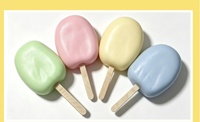Jouet Squishy Créatif Transfrontalier Nouveau : Coque Croustillante de Glace Simulée, Imitant les Friandises Glacées, Texture Satisfaisante et Croustillement Agréable