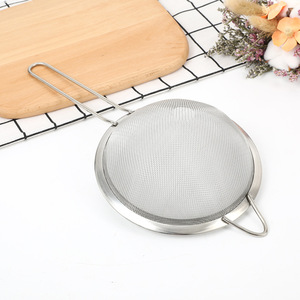 Stainless Steel Conical Strainer 7cm Wide Rim Multifunction Baking Soy Milk Filter Sugar Sieve Kitchen Tool - Product Image 4
