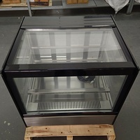 Vitrine Réfrigérée de Comptoir pour Gâteaux, Pâtisseries et Desserts, Réfrigérateur Intégré
