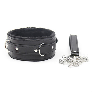 Collare in morbida pelle per giochi per adulti, bondage, prodotti sessuali, giochi di ruolo, BDSM, flirt, giocattoli erotici per coppie - Product Image 4