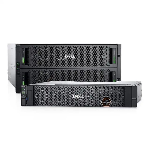 ME5012 ME5024 Mini 2U NAS Rack Storage Server Xeon CPU New 32GB & 64GB Memory HDD for Computer Application