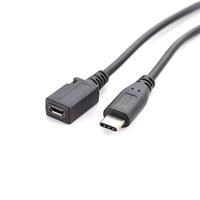 Câble adaptateur OTG Micro USB mâle vers Type C femelle