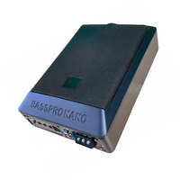 GMINJOO Subwoofer Aktif Berkualitas Tinggi 300W 4ohm 6*8 Inch untuk Mobil, Tipis, untuk Menurunkan Nada Bass