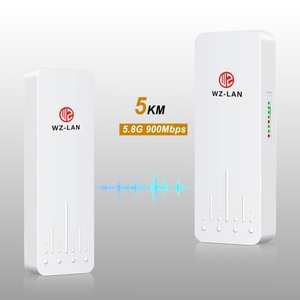 Bridge Wireless a Lunga Distanza 5KM 900Mbps per Accesso Internet Ultra-Veloce Punto a Punto - Product Image 1