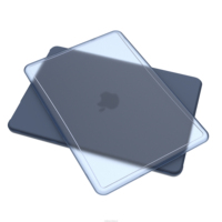 Étui de protection transparent de style basique pour MacBook Neo, coque rigide
