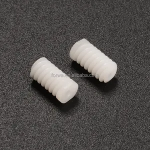 Custom Size Nylon Pom Kleine Plastic Spiraalvormige Spiraalvormige Tand Kegeltandwielen Plastic Worm Tandwielen Productiebedrijven