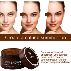 Popular OUHOE Natural Brown Chocolate Bronze <strong>Tanning</strong> Cream Moisturizing <strong>Face</strong> &amp; Body <strong>Tanning</strong> Lotion - Product Image 5
