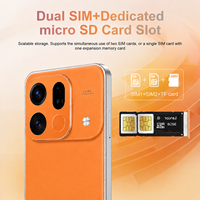 Ponsel X9S Pro Versi Global dengan Kualitas Tinggi 16GB+1TB 5G Android 15 Deca Core 7.3 Inci 108MP Full HD OTG Smartphone Prancis