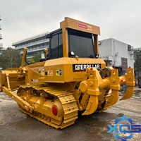 Bouteur Caterpillar D7G d'occasion, modèle 2022, moteur 150KW, capacité de bouteurisation 4,2m, boîte de vitesses à roulements 20000KG, en vente