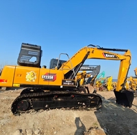 Excavatrice SANY 235 d'occasion, 23,5T, avec une forte force de creusement et une grande efficacité