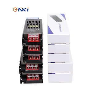 Ultra-sottile sottile 12V/24V <span class=keywords><strong>LED</strong></span> <span class=keywords><strong>Driver</strong></span> 60W-400W AC-DC di commutazione di alimentazione per striscia di luce ad alta efficienza energetica scatola di latta singola uscita - Product Image 3