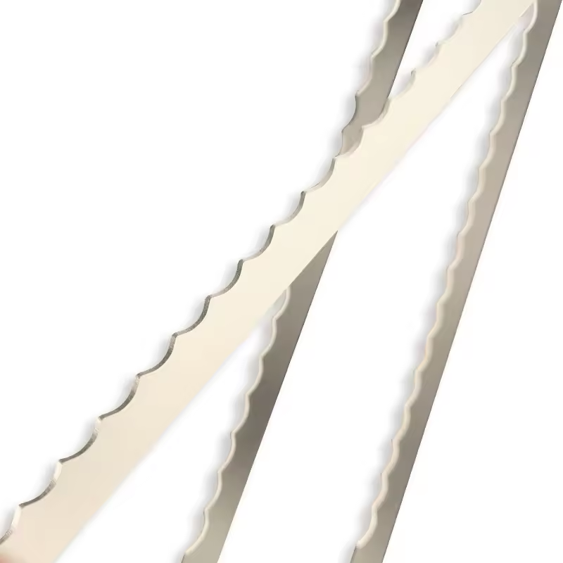 bread cutting knife slicing machine band saw blade food processing machinery parts factory direct stainless steel