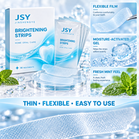 Bandes blanchissantes pour les dents, 14 traitements, pour les soins bucco-dentaires à domicile et un sourire plus éclatant, en sachets individuels, marque privée