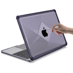 Vente directe d'usine, étui pour ordinateur portable <span class=keywords><strong>MacBook</strong></span> <span class=keywords><strong>Pro</strong></span> 14 M5Pro/Max, <span class=keywords><strong>coque</strong></span> intégrale en TPU, <span class=keywords><strong>coque</strong></span> rigide en PC, antichoc, lignes losangées - Product Image 1