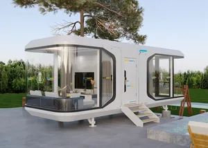 Tiny House Modern Luxury Furniture Fashion Design Sleek And Durable Living Spaces Now Available Aluminum Capsule Houses