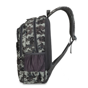 Men's Tactical Backpack 20-35L Large Capacity Wear-Resistant Outdoor Camping Mountaineering Business Travel <b>Webbing</b> <b>Straps</b> - Product Image 2
