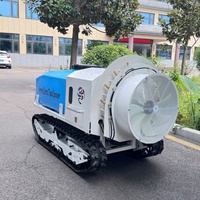 Pulvérisateur à air comprimé autopropulsé hydraulique haute pression pour pentes raides, vergers et zones difficiles d'accès