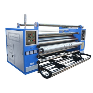 Rouleau chauffant à tambour d'huile haute vitesse 600mm pour rouler la literie de transfert de chaleur Impression par sublimation 170cm de largeur Calendrier roulant - Product Image 1