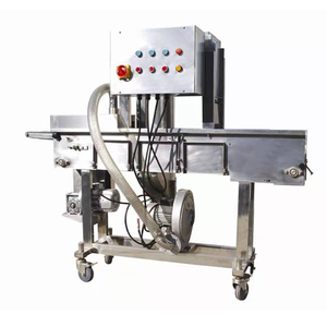 Machine automatique à haute rigidité pour la fabrication <span class=keywords><strong>de</strong></span> galettes <span class=keywords><strong>de</strong></span> poulet carrées et <span class=keywords><strong>de</strong></span> steaks, capacité 50 kg/h, ligne <span class=keywords><strong>de</strong></span> production <span class=keywords><strong>de</strong></span> hash browns - Product Image 4