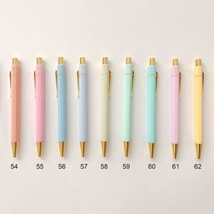 Bolígrafo de Gel Promocional de Lujo en Oro Rosa, Personalizado con Logotipo, Tinta Azul, Marca Mairun, para Oficina y Escuela - Product Image 1