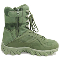 Bottes tactiques d'hiver pour hommes, semelle en caoutchouc, respirantes, à lacets, imperméables, chaussures de sécurité pour le travail, chaussures de sport, chaussures de randonnée en plein air