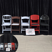 Chaise Chiavari en résine transparente moderne, style roi, chaise en acrylique transparente pour mariage, vente chaude